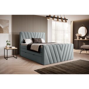 Eltap Čalouněná postel Candice s úložným prostorem Materiál a barva potahu: Savoi 100 - modrá, Rozměr: 180x200