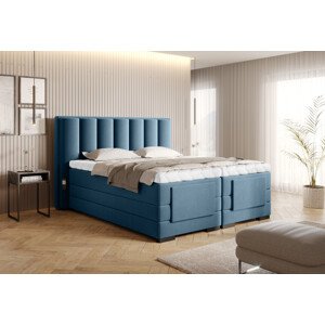Eltap Čalouněná postel Veros Materiál a barva potahu: Savoi 38 - modrá, Rozměr: 140x200