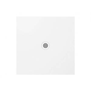 Polimat Čtvercová sprchová vanička z minerálního kompozitu Fresco 80x80 (90x90, 100x100) Lesk Barva: Bílá, lesk, Rozměry: 100x100 cm, Varianta: Fresco 100x100x1,3x2,5 - 00451