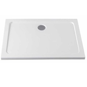 BPS-koupelny Obdélníková akrylátová sprchová vanička HYD-OSV-ST03A 100x80 bílá