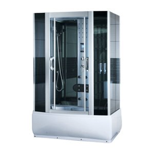BPS-koupelny Hydromasážní box HYD-Steff 140, 140x85 bez sauny