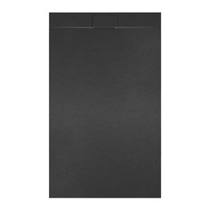 BPS-koupelny Obdélníková akrylátová sprchová vanička HYD-OSV-MIKO 120x80 černá