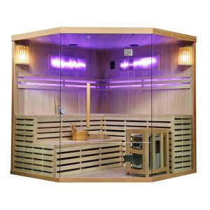 BPS-koupelny Finská sauna Relax HYD-3943 200x200, 5-6 osob