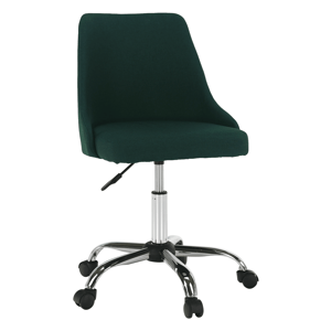 Kondela Kancelářská židle, smaragdová/chrom, EDIZ