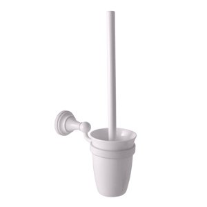 Slezák - RAV WC štětka, miska keramika, bílá Koupelnový doplněk MORAVA RETRO MKA0500B Barva: Bílá, kód produktu: MKA0500B