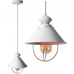 Toolight Závěsná stropní lampa LINZ bílá APP103-1CP