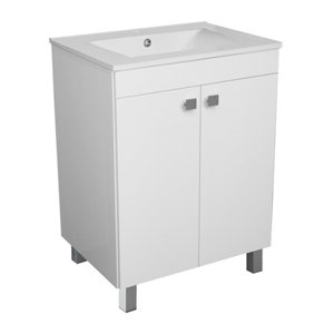 BPS-koupelny Koupelnová skříňka s keramickým umyvadlem Sorrino 60
