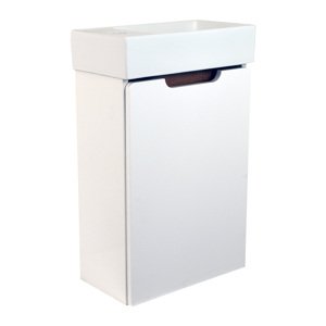 BPS-koupelny Koupelnová skříňka s keramickým umyvadlem Spok 40 P
