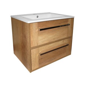 BPS-koupelny Koupelnová skříňka s keramickým umyvadlem Venis 60