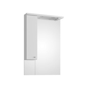 BPS-koupelny Zrcadlo závěsné s LED osvětlením a skříňkou Viviane 70 Z
