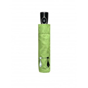 Doppler Fiber Magic Best Friends lime   - dámský plně automatický deštník
