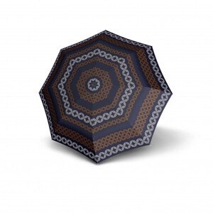 Doppler Fiber Mini Graphics - dámský skládací deštník, modrá, geometrický / abstraktní