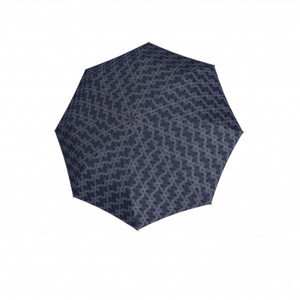 Doppler Carbonsteel Magic Glow - dámský plně automatický deštník, modrá, geometrický / abstraktní