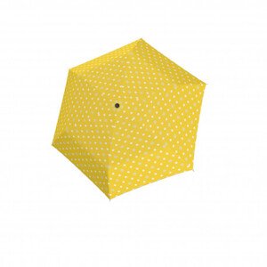 Doppler KIDS MINI DOTS - dětský skládací deštník, žlutá, puntík