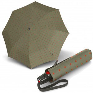 Elegantní dámský plně automatický deštník - Knirps T.200 KELLY SAND