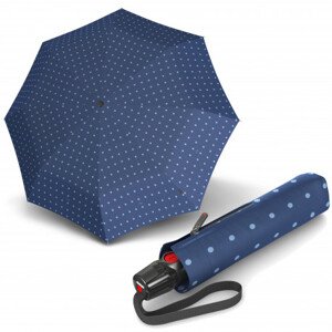 Elegantní dámský plně automatický deštník - Knirps T.200 KELLY BLUE