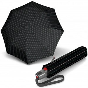 Elegantní pánský plně automatický deštník - Knirps T.200 BAKER STREET AQUA