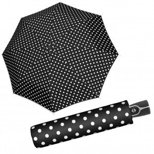 Doppler Fiber Magic Black&White - dámský plně automatický deštník