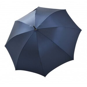 Bugatti Knight AC - pánský vystřelovací holový deštník, modrá, plná barva