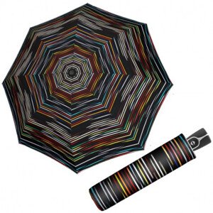 Doppler Fiber Magic DESERT – dámský plně automatický deštník, černá
