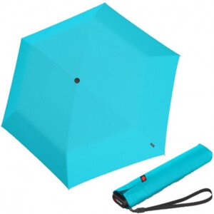 Knirps KNIRPS US.050 AQUA - lehký dámský skládací plochý deštník