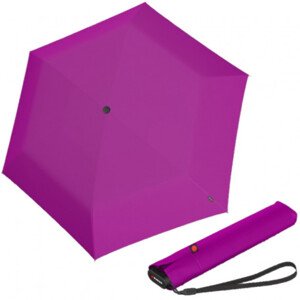 Lehký dámský skládací plochý deštník - Knirps US.050 BERRY