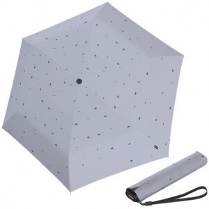 Knirps KNIRPS US.050 2SPRAY BLUE - lehký dámský skládací plochý deštník