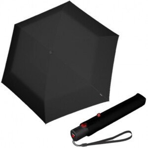 Elegantní dámský plně automatický deštník - Knirps U.200 BLACK