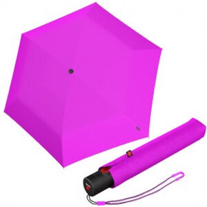 Knirps KNIRPS U.200 NEON PINK - elegantní dámský plně automatický deštník