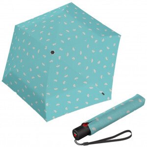 Knirps KNIRPS U.200 UMBRELLA AQUA - elegantní dámský plně automatický deštník