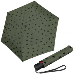 Knirps KNIRPS U.200 UMBRELLA OLIVE - elegantní dámský plně automatický deštník