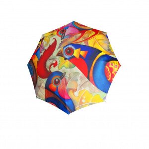 Doppler Modern Art BIRDIE - holový vystřelovací deštník