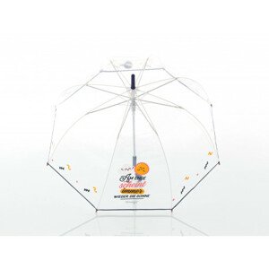 Doppler Kids Lang AC Transparent SUNSHINE - dětský holový deštník