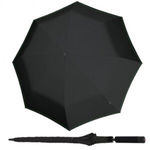 Knirps Knirps U.900 XXL NEON BLACK - ultralehký holový deštník