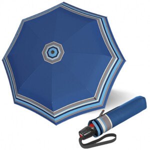 Knirps KNIRPS T.200 GRACE BLUE - elegantní dámský plně automatický deštník