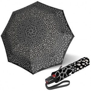 Elegantní dámský plně automatický deštník - Knirps T.200 ANIMAL STONE