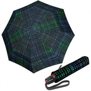 Knirps KNIRPS T.200 2STRUCTURE GREEN - elegantní dámský plně automatický deštník