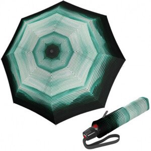 Knirps KNIRPS T.200 2DREAM GREEN - elegantní dámský plně automatický deštník