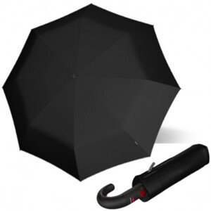 Elegantní pánský plně automatický deštník - Knirps T.260 Meduim Duomatic BLACK