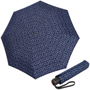 Elegantní dámský plnoautomatický deštník - Knirps A.200 2DANCE BLUE