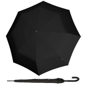 Elegantní holový vystřelovací deštník - Knirps A.760 STICK BLACK