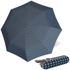 Knirps KNIRPS X1 NAVY DOT - lehký dámský skládací mini-deštník