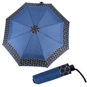 Doppler Fiber Mini Style - turquoise viola  - dámský skládací deštník