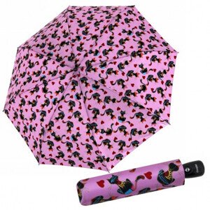 Doppler Fiber Magic Cat Lover AC – dámský plně automatický deštník