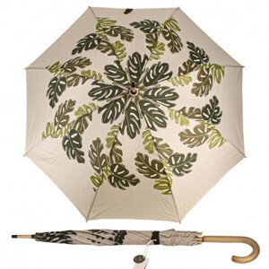 Doppler NATURE LONG Choice Beige - dámský EKO deštník