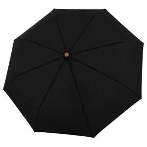 Doppler NATURE LONG Simple Black-  EKO deštník