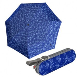 Knirps KNIRPS 6010 X1 Nuno Kasa Blue  -  EKO lehký  skládací mini-deštník