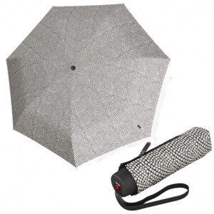 Knirps KNIRPS T.020 Nuno Ishidatami Grey- EKO ultralehký skládací deštník