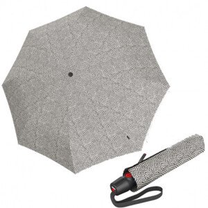 Knirps KNIRPS T.200 Nuno Ishidatami Grey - EKO elegantní dámský plně automatický deštník
