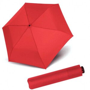 Doppler Zero 99 - dětský/dámský skládací deštník, červená, plná barva